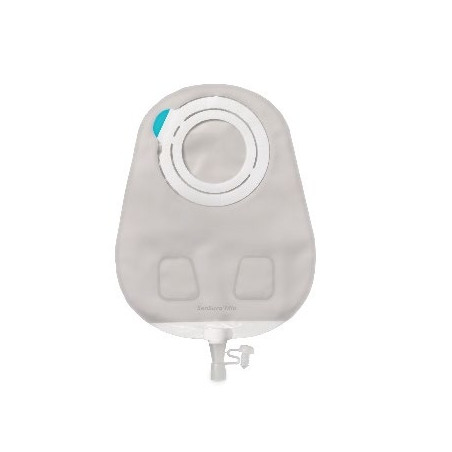 SENSURA MIO FLEX SISTEMA 2 PEZZI CON AGGANCIO ADESIVO SACCA MULTICHAMBER PER UROSTOMIA RIVESTITA 50MM DA 550 ML 30 PEZZI