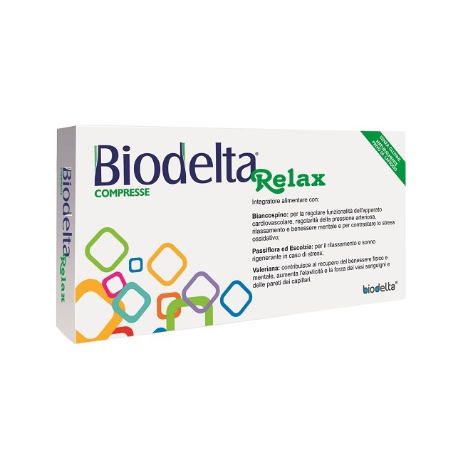 BIODELTA RELAX 30 COMPRESSE