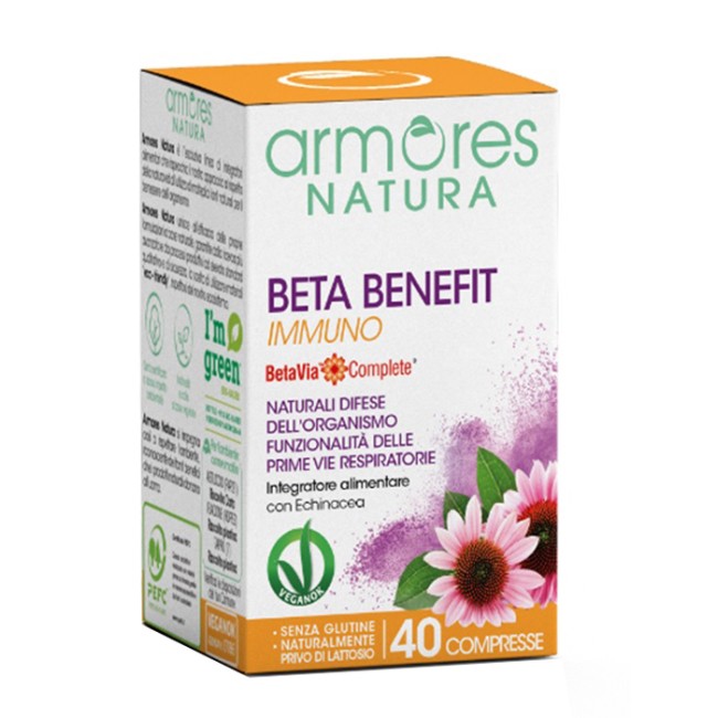 ARMORES BETA BENEFIT IMMUNO 40 COMPRESSE