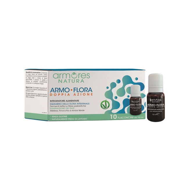 ARMORES ARMO FLORA DOPPIA AZIONE 10 FLACONCINI DA 10 ML