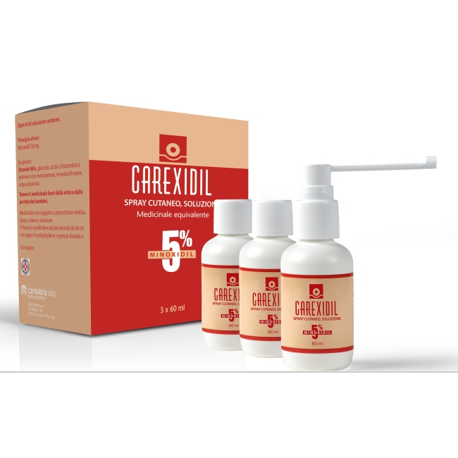 CAREXIDIL*3FL SOLUZ CUT 60ML5%