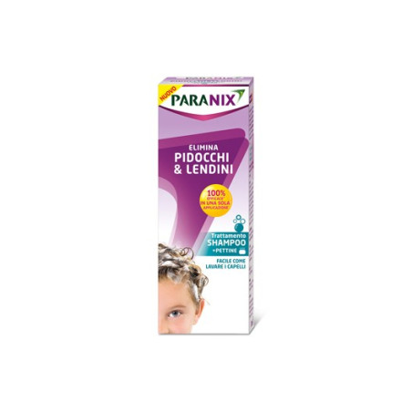 PARANIX SHAMPOO TRATTAMENTO REGOLAMENTO MDR TAGLIO PREZZO 200 ML