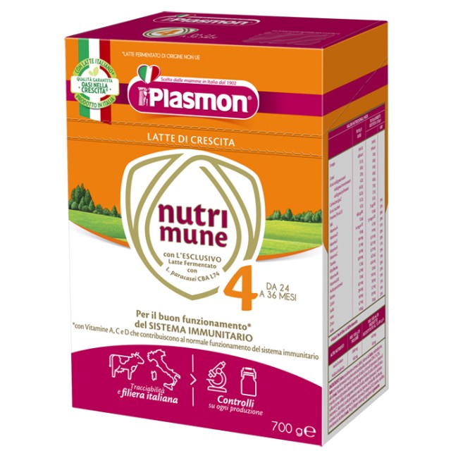 PLASMON NUTRI-MUNE LATTE STAGE 4 POLVERE 700 G