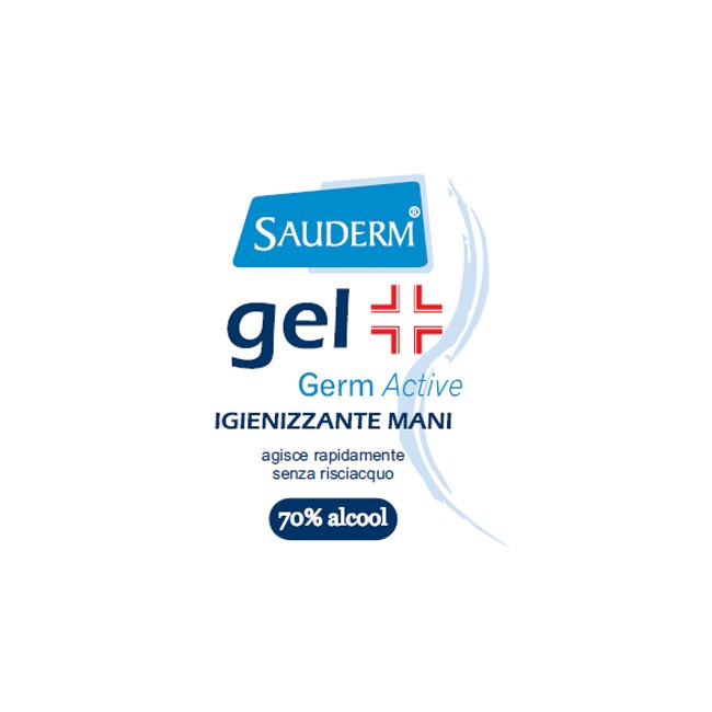 SAUDERM GEL GERM ACTIVE IGIENIZZANTE MANI 70% ALCOOL 100 ML