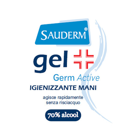 SAUDERM GEL GERM ACTIVE IGIENIZZANTE MANI 70% ALCOOL 100 ML