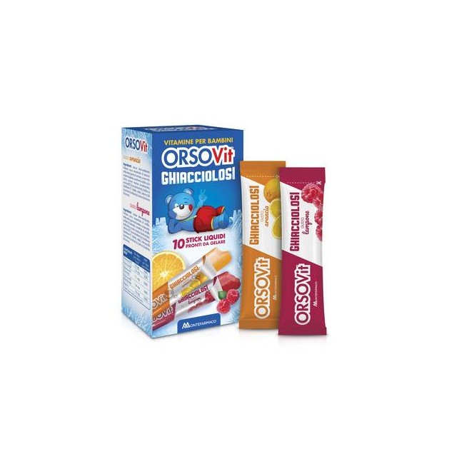 ORSOVIT GHIACCIOLOSI 10 STICK DA 25 ML