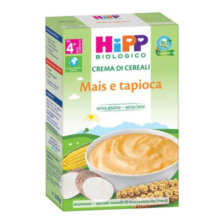 HIPP BIO CREMA CEREALI MAIS/TAPIOCA 200 G