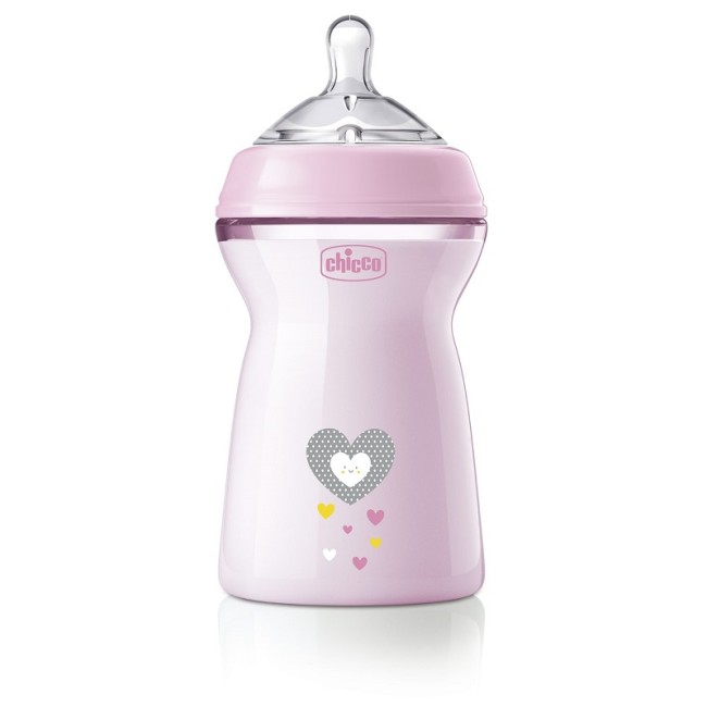 CHICCO BIBERON NAT FEEL PP 6M+ 330 ML BIMBA