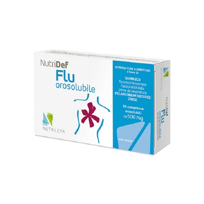 NUTRIDEF FLU OROSOLUBILE 20 COMPRESSE