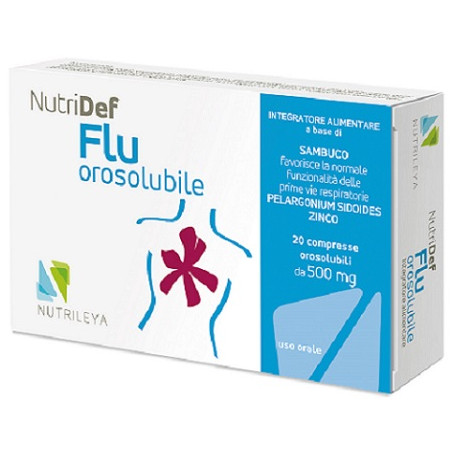 NUTRIDEF FLU OROSOLUBILE 20 COMPRESSE