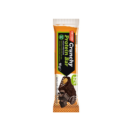 CRUNCHY PROTEINBAR DARK ROCK CHOCOLATE BARRETTA 40 G