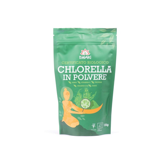 CHLORELLA POLVERE BIO 125 G ISWARI