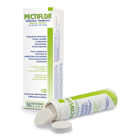 PECTIFLOR 10 COMPRESSE EFFERVESCENTI