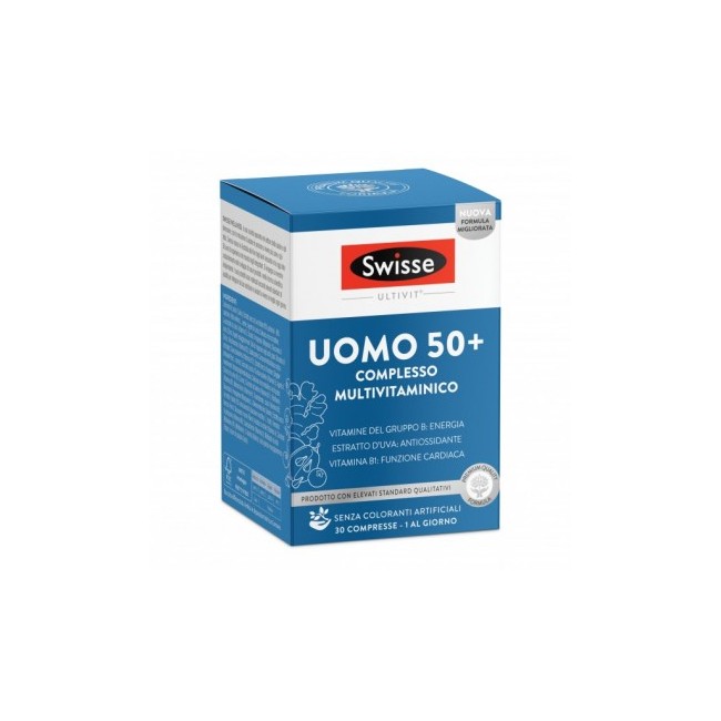 SWISSE MULTIVITAMINICO UOMO 50+ 30 COMPRESSE