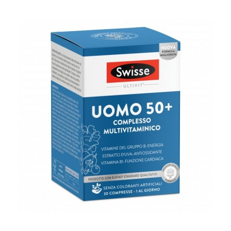 SWISSE MULTIVITAMINICO UOMO 50+ 30 COMPRESSE