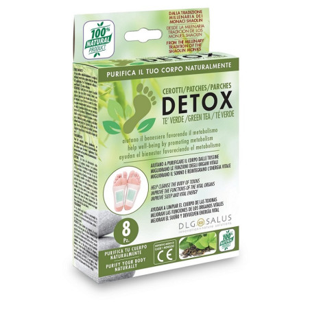 CEROTTI DETOX PIEDI TE' VERDE 8 PEZZI