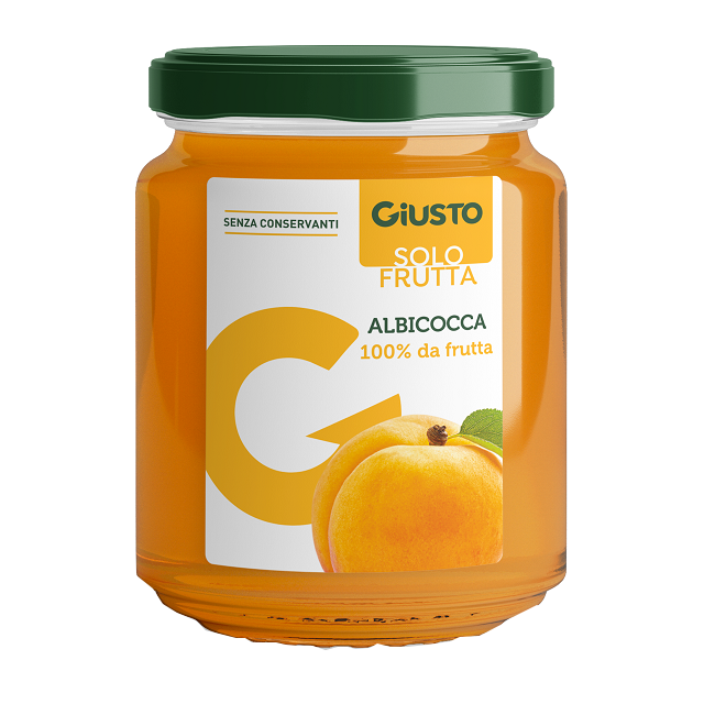 GIUSTO SOLO FRUTTA MARMELLATA ALBICOCCHE 284 G