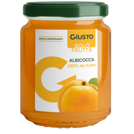 GIUSTO SOLO FRUTTA MARMELLATA ALBICOCCHE 284 G