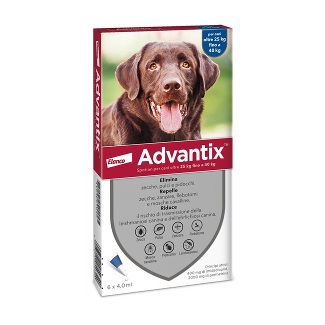 ADVANTIX SPOT ON*6PIP 25-40KG