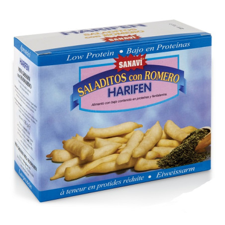 HARIFEN SALADITOS ROSMARINO 4X30 G