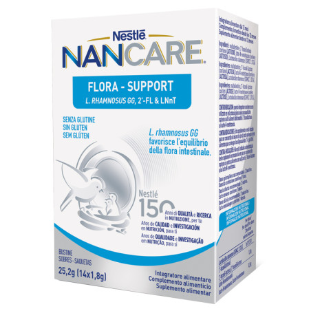 NESTLE' NANCARE FLORA SUPPORT 14 BUSTINE