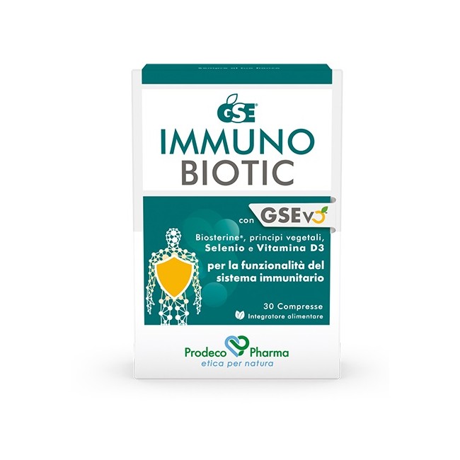 GSE IMMUNOBIOTIC 30 COMPRESSE