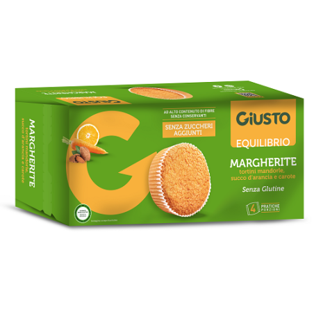 GIUSTO SENZA GLUTINE MARGHERITE EQUILIBRIO 180 G