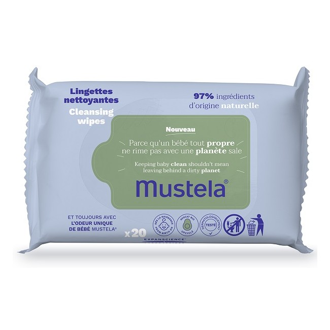 MUSTELA SALVIETTE MULTI 20 PEZZI