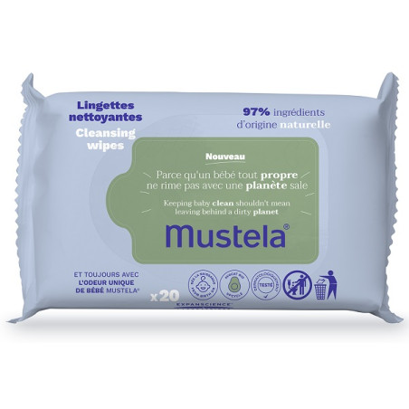 MUSTELA SALVIETTE MULTI 20 PEZZI