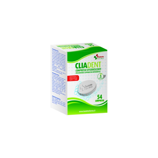 CLIADENT 54 COMPRESSE EFFERVESCENTI