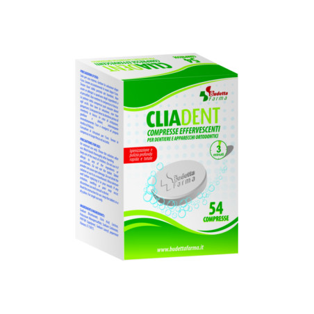 CLIADENT 54 COMPRESSE EFFERVESCENTI