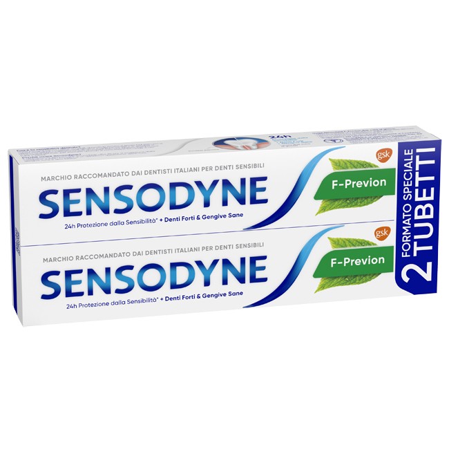 SENSODYNE F PREVION 2 X 75 ML