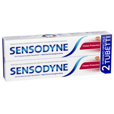 SENSODYNE CLASSICO PROTECTION 2 X 75 ML