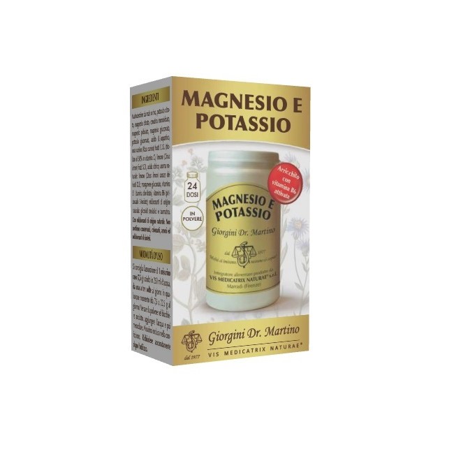 MAGNESIO E POTASSIO POLVERE 180 G