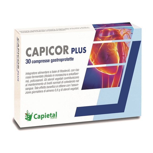 CAPICOR PLUS 30 COMPRESSE GASTROPROTETTE