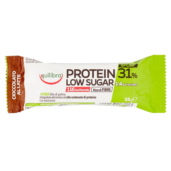 PROTEIN 31% LOW SUGAR BARRETTA CIOCCOLATO AL LATTE 35 G