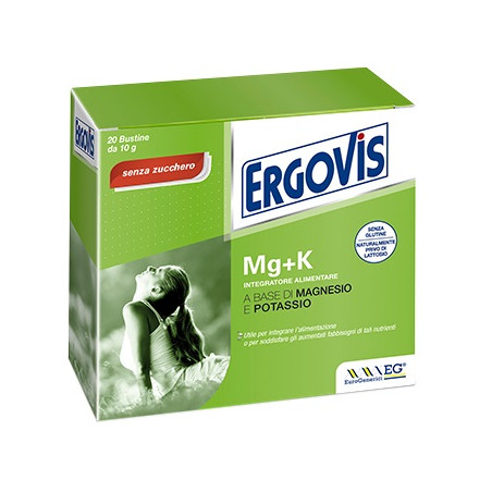 ERGOVIS MG+K SENZA ZUCCHERO 20 BUSTINE 5 G