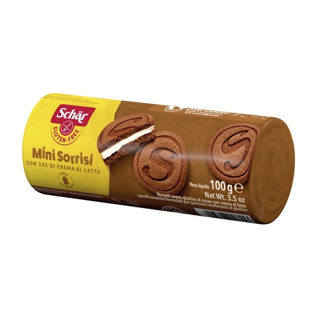 Schar Mini Sorrisi Biscotti Al Cacao Senza Glutine 100g