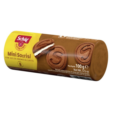 Schar Mini Sorrisi Biscotti Al Cacao Senza Glutine 100g