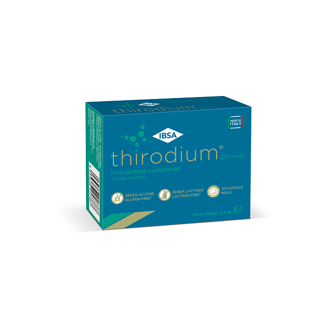 THIRODIUM 225MCG 30 CAPSULE MOLLI