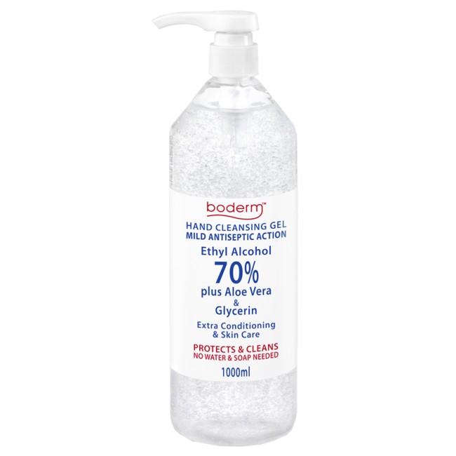 BODERM HAND CLEANSING GEL 70% 1 LITRO CON DISPENSER