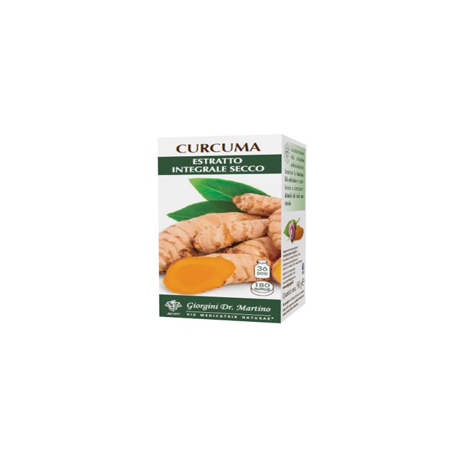 CURCUMA ESTRATTO INTEGRALE SECCO 180 PASTIGLIE