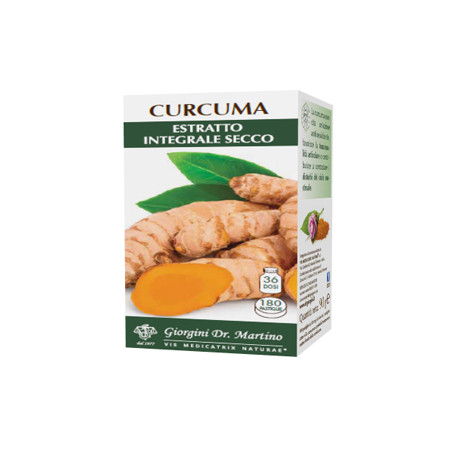 CURCUMA ESTRATTO INTEGRALE SECCO 180 PASTIGLIE