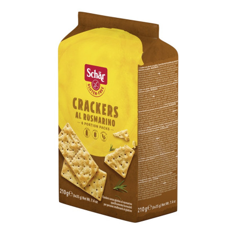 Schar Crackers Al Rosmarino Senza Glutine 210g