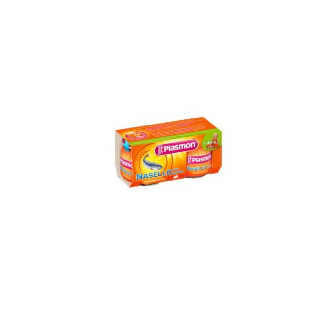 PLASMON OMOGENEIZZATO NASELLO PATATE 80 G X 2 PEZZI