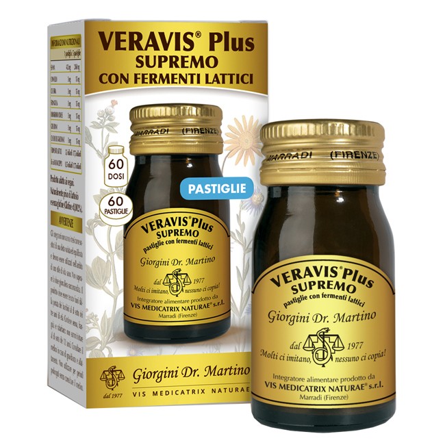 VERAVIS PLUS SUPREMO 60 PASTIGLIE FERMENTI LATTICI