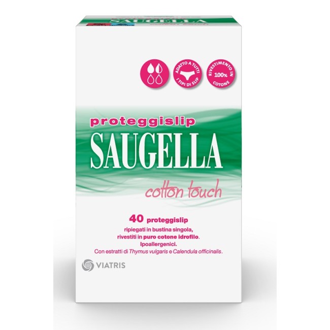 Rottapharm Saugella Cotton Touch Proteggislip Linea Assorbenti 40 Pezzi