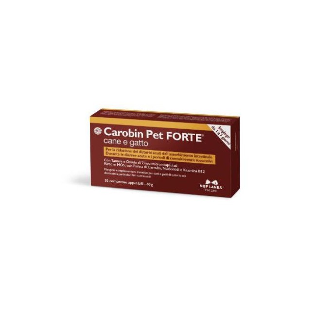 CAROBIN PET FORTE 30 COMPRESSE