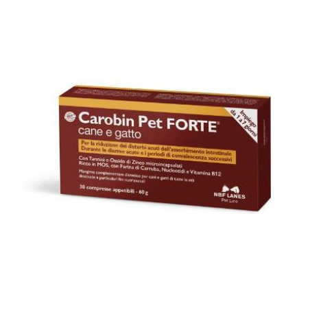 CAROBIN PET FORTE 30 COMPRESSE