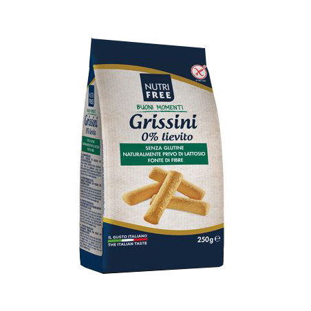 NUTRIFREE GRISSINI 0% LIEVITO 250 G